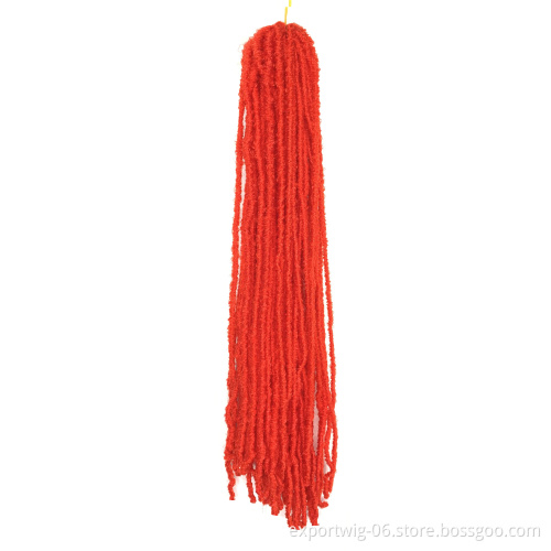 Sister Locs Faux Locs Dreadlock Crochet Braiding Hair Sisterlocs Dreadlocs Hair Extensions Mixed Color For Men And Women